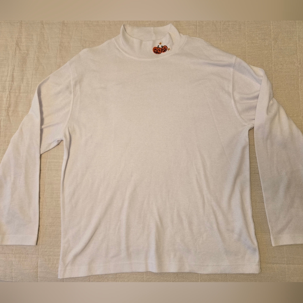 Halloween Hampshire Studio Long Sleeve Large Womens Top
